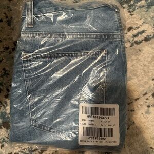 Madewell curvy '90s straight jean in grenhart wash